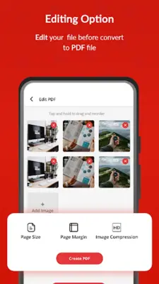 Image to PDF Converter App android App screenshot 1